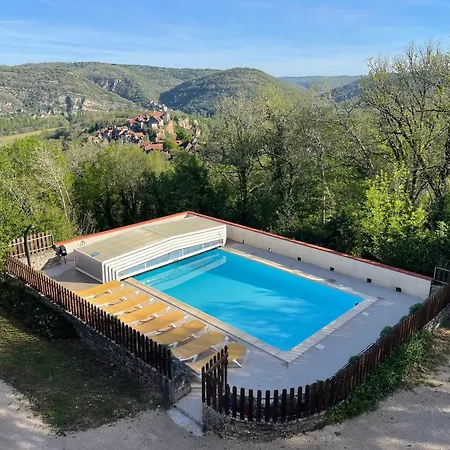 Vue Imprenable Vallee Du Lot, Piscine Privee * Calvignac